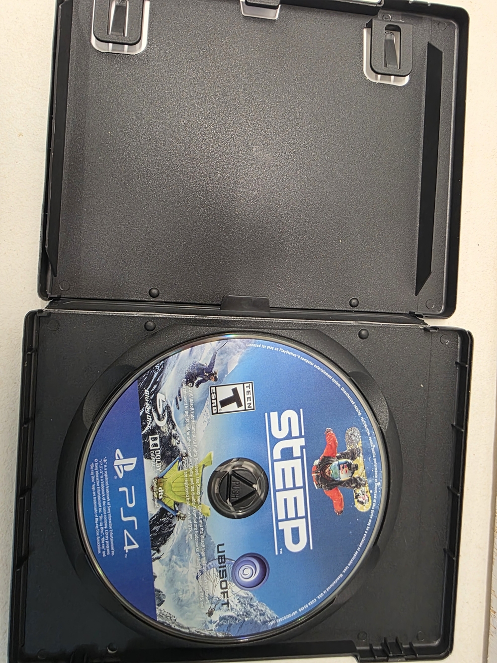 Steep Sony PlayStation 4 PS4 Ubisoft 2016 Tested Working Game Disc w/ Case